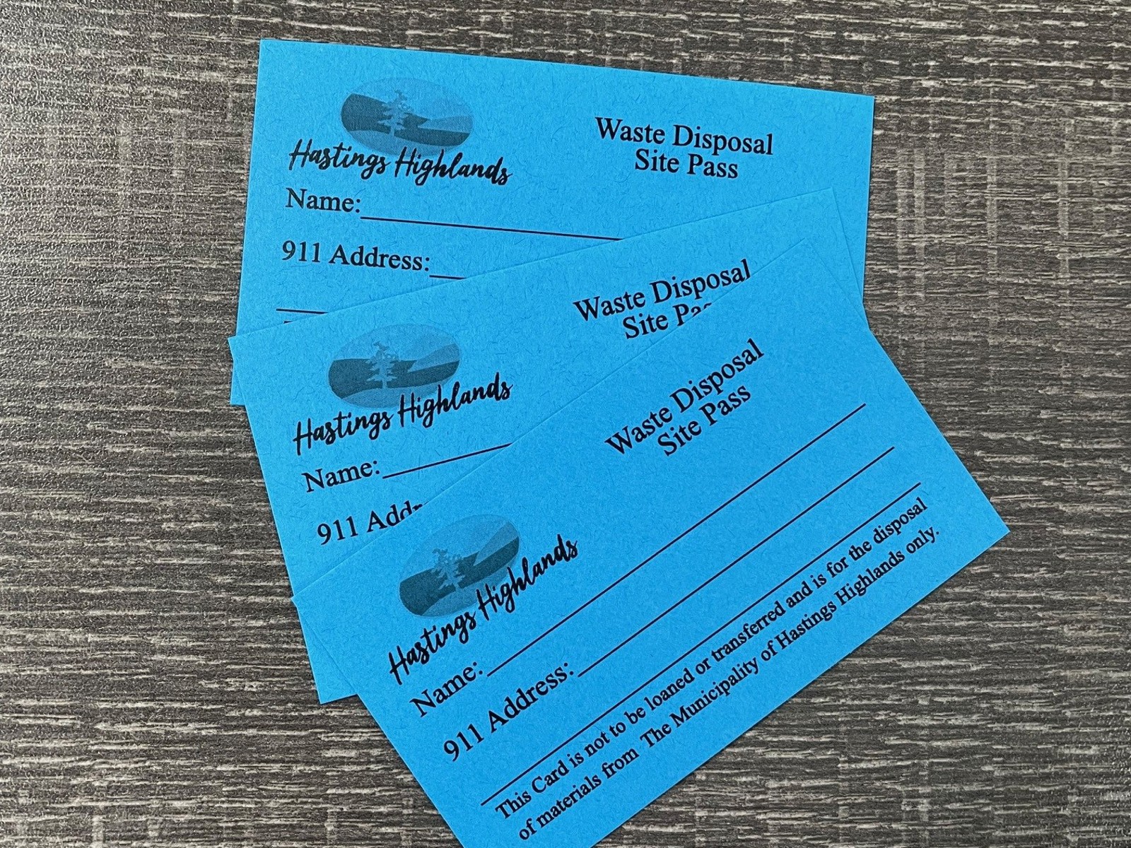 Waste and Recycling Municipality of Hastings Highlands